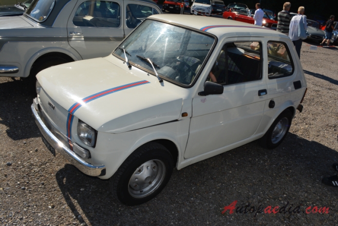 Fiat 126 1972-2000 (1972-1976 fastback 2d), left front view
