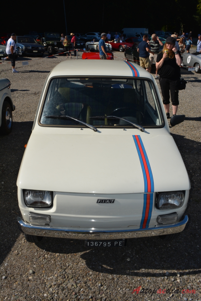Fiat 126 1972-2000 (1972-1976 fastback 2d), przód