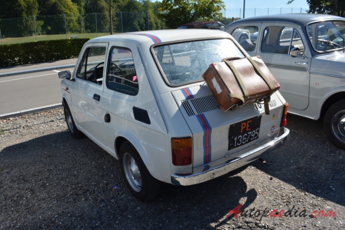 Fiat 126 1972-2000 (1972-1976 fastback 2d), lewy tył