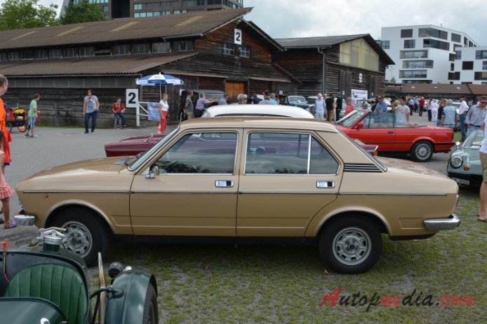 Fiat 132 2nd series 1974-1977 (Fiat 132 1800ccm GLS sedan 4d), left side view