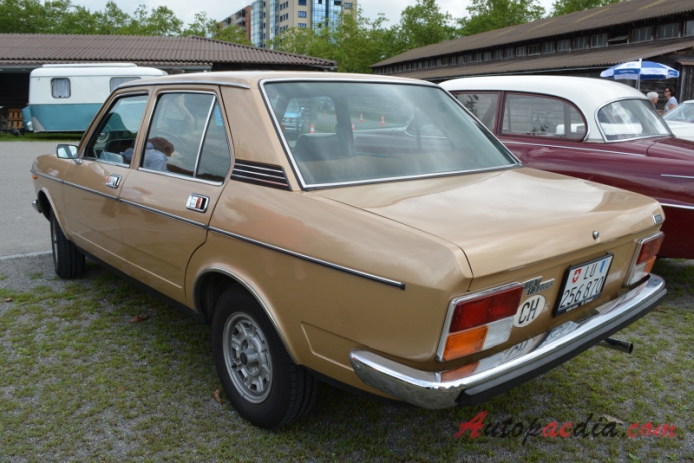 Fiat 132 2. seria 1974-1977 (Fiat 132 1800ccm GLS sedan 4d), lewy tył