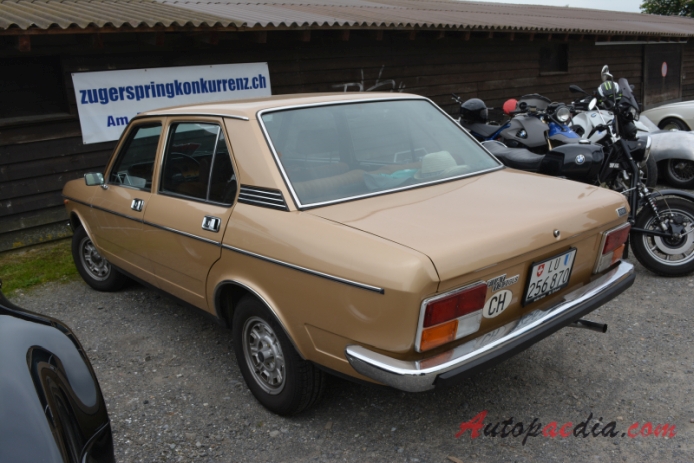Fiat 132 2. seria 1974-1977 (Fiat 132 1800ccm GLS sedan 4d), lewy tył