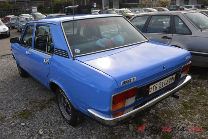 Fiat 132 3. seria 1977-1981 (Fiat 132 2000ccm sedan 4d), lewy tył
