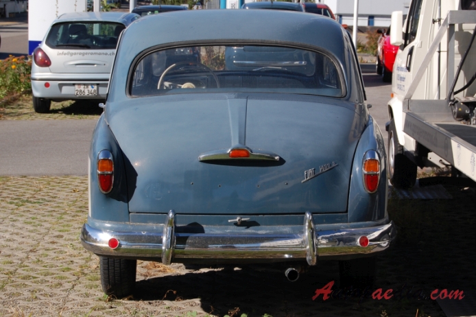 Fiat 1400 1950-1958 (1954-1956 Fiat 1400A sedan 4d), rear view