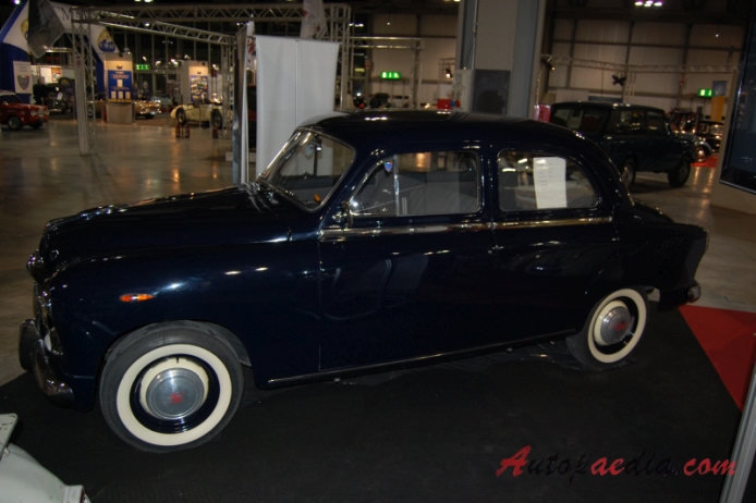 Fiat 1400 1950-1958 (1954 Fiat 1400A sedan 4d), left side view