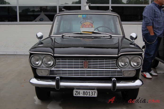 Fiat 1500 1961-1967 (1964-1967 Fiat 1500 C hearse 3d), front view