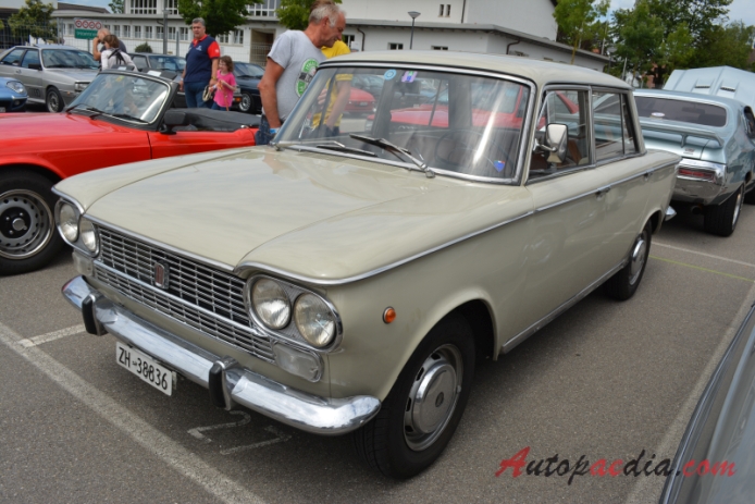 Fiat 1500 1961-1967 (1964-1967 Fiat 1500 C sedan 4d), lewy przód