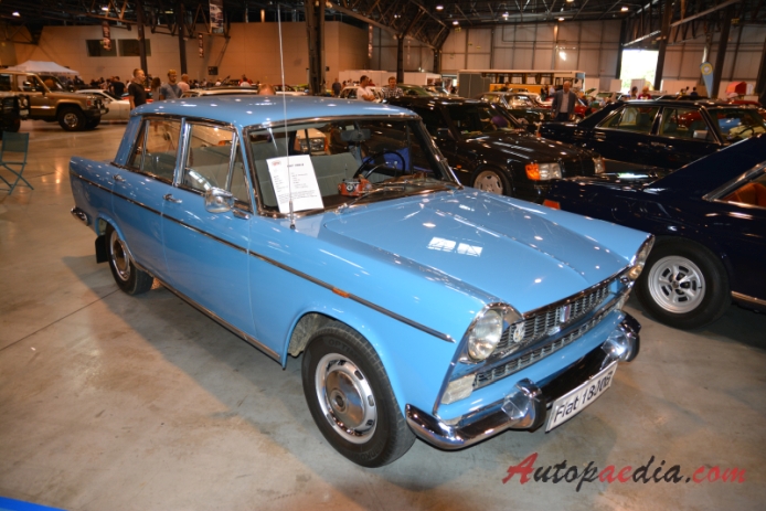 Fiat 1800 1959-1968 (1962 Fiat 1800 B sedan 4d), prawy przód