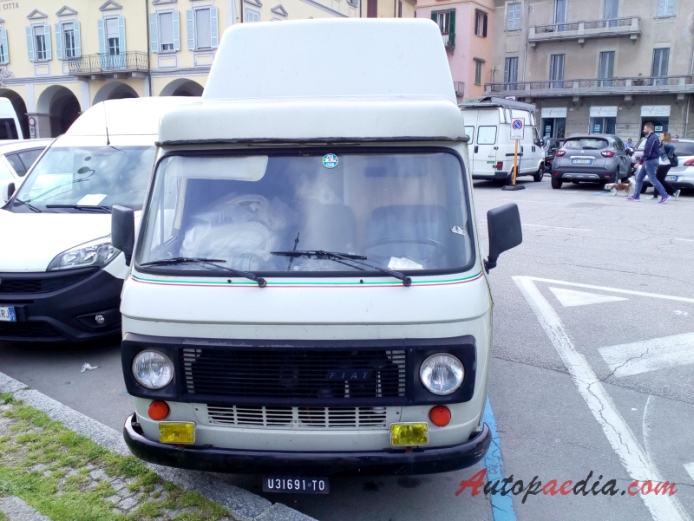 Fiat 238 1965-1983 (1978-1983 camper), front view