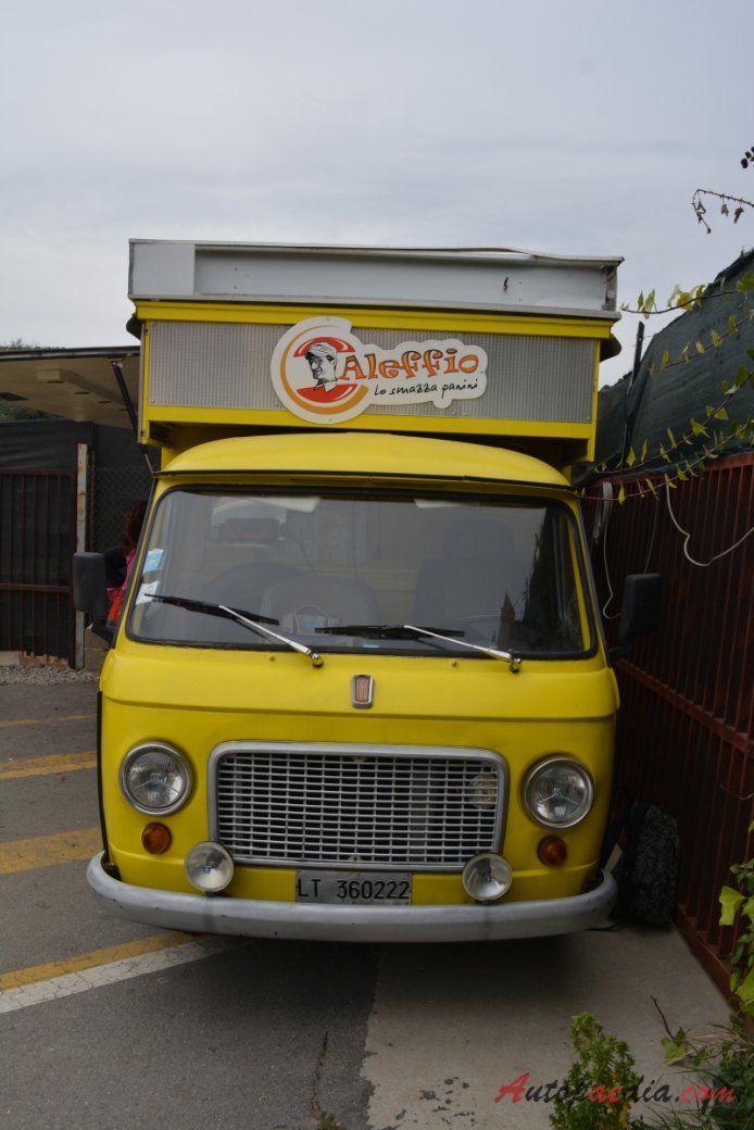 Fiat 241 1965-1974 (food truck), front view