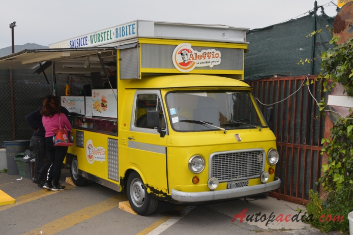 Fiat 241 1965-1974 (food truck), right front view