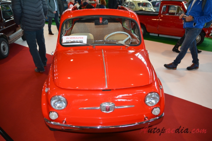 Fiat 500 1957-1975 (1959-1960 Fiat Nuova 500 N Transformabile), przód