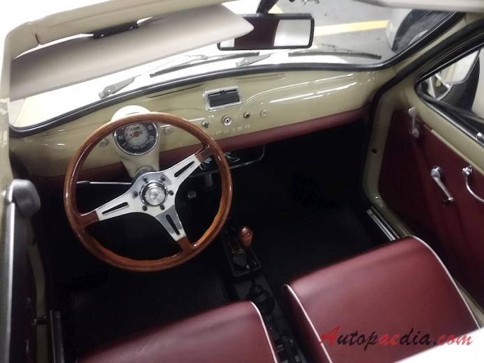 Fiat 500 1957-1975 (1965-1968 Fiat 500 F), interior