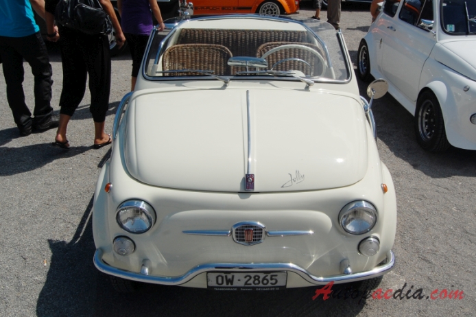 Fiat 500 Ghia Jolly 1957-1966 (1959-1965 beach buggy), przód