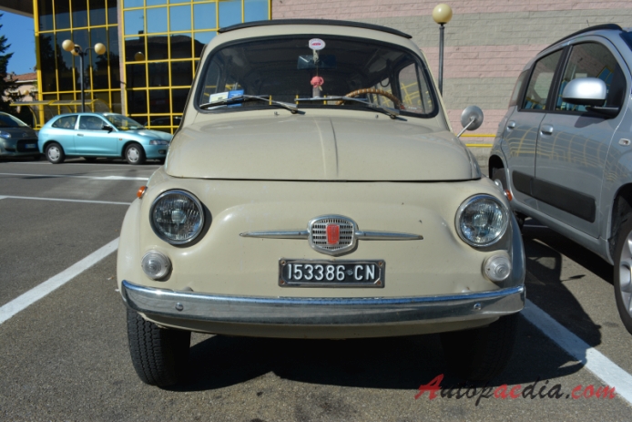Fiat 500 Giardiniera 1960-1977 (1965-1967 Fiat 500 K kombi 3d), front view