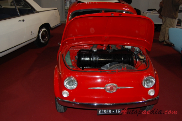 Fiat 500 Giardiniera 1960-1977 (1967 Fiat 500 K kombi 3d), front view