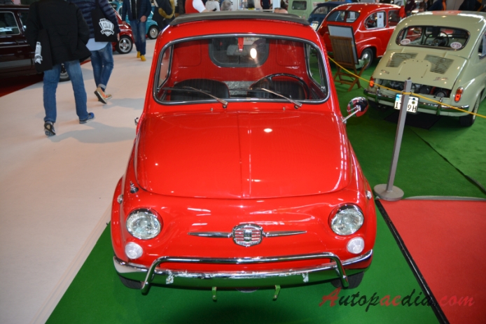 Fiat 500 Giardiniera 1960-1977 (1968-1977 Autobianchi 500 Giardiniera przeróbka pickup 2d), przód