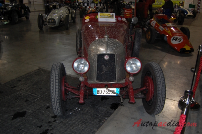 Fiat 501 1919-1926 (1923 Siluro roadster), przód