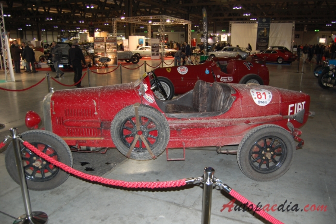 Fiat 501 1919-1926 (1923 Siluro roadster), left side view