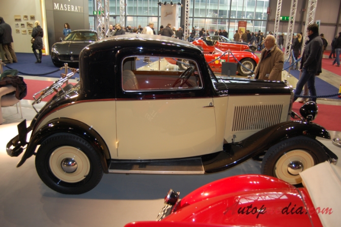 Fiat 508A Balilla 1932-1934 (1932 Fiat 508 Balilla Ghia Coupé 2d), prawy bok