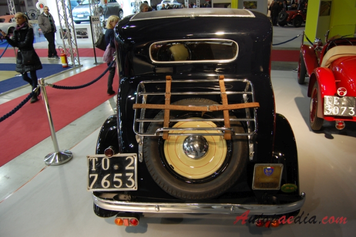 Fiat 508A Balilla 1932-1934 (1932 Fiat 508 Balilla Ghia Coupé 2d), tył