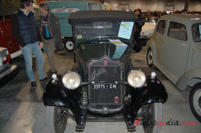 Fiat 508A Balilla 1932-1934 (1932 Fiat 508 Balilla Spider 2d), front view
