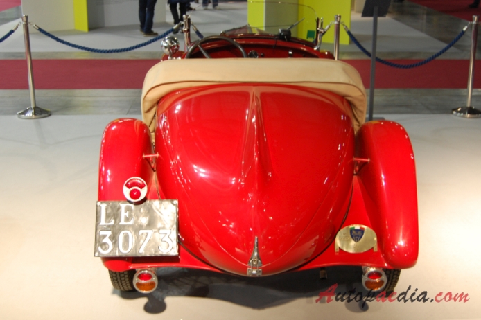 Fiat 508B Balilla 1934-1937 (1934 Fiat 508 Balilla Sport roadster 2d), tył