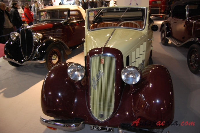 Fiat 508B Balilla 1934-1937 (1935 Fiat 508 Balilla Spider 2d), przód