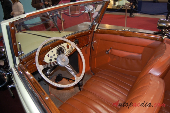 Fiat 508B Balilla 1934-1937 (1935 Fiat 508 Balilla Spider 2d), wnętrze