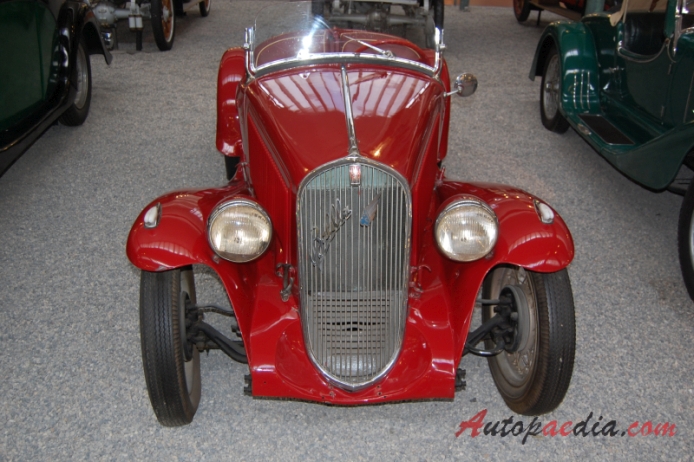 Fiat 508B Balilla 1934-1937 (1936 Fiat 508S roadster 2d), front view