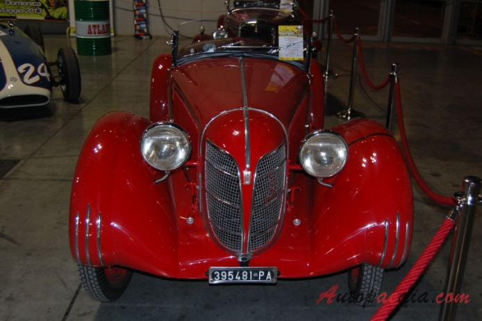 Fiat 508B Balilla 1934-1937 (Fiat 508 Balilla Sport Spider roadster 2d), przód