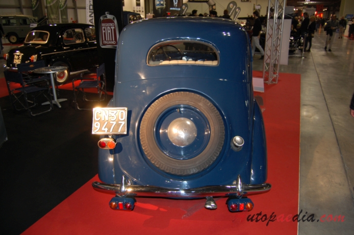 Fiat 508C Nuova Balilla 1937-1939 (1937 Fiat 508C Nuova Balilla 1100 berlina 4d), tył