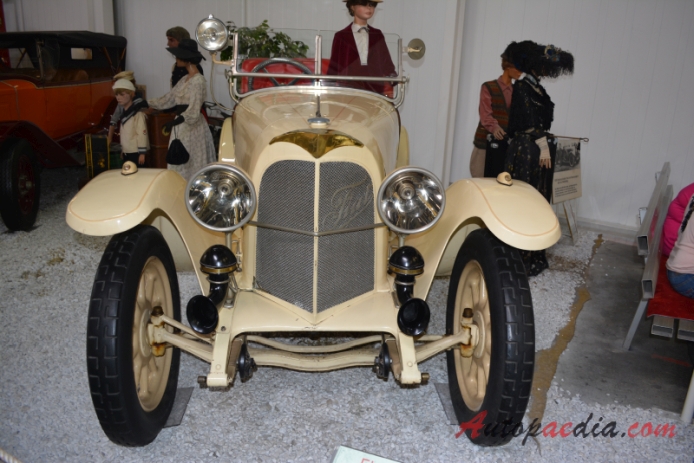 Fiat 510 1919-1925 (1919 cabriolet), przód
