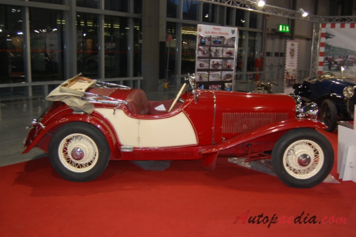 Fiat 522 1931-1933 (1931 2500cc roadster 2d), prawy bok