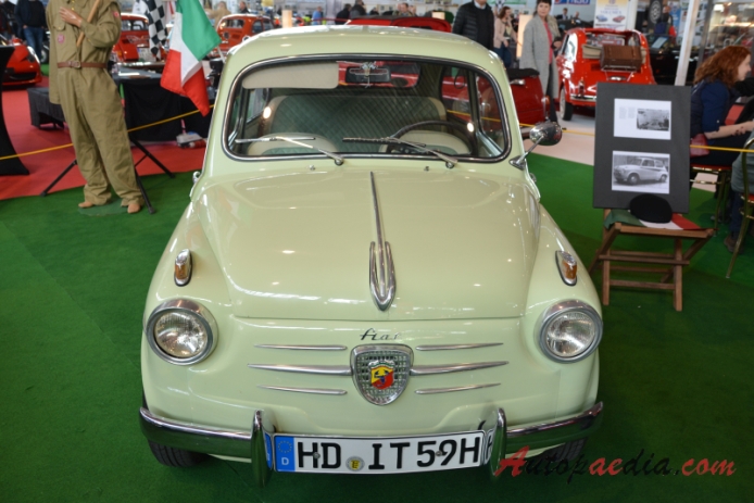 Fiat 600 1955-1969 (1959 Fiat 600 seria II Abarth replika), przód