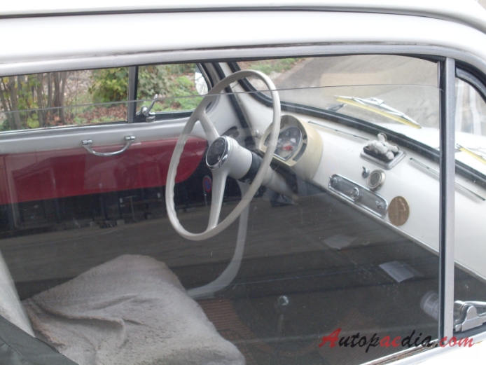Fiat 600 1955-1969 (1960-1964 Fiat 600D series I 767ccm), interior