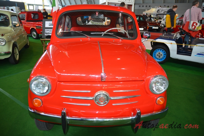 Fiat 600 1955-1969 (1963 Fiat 600D seria I 767ccm), przód