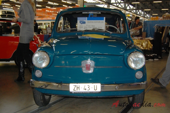 Fiat 600 1955-1969 (1970 Fiat 600D seria III/Fiat 750), przód