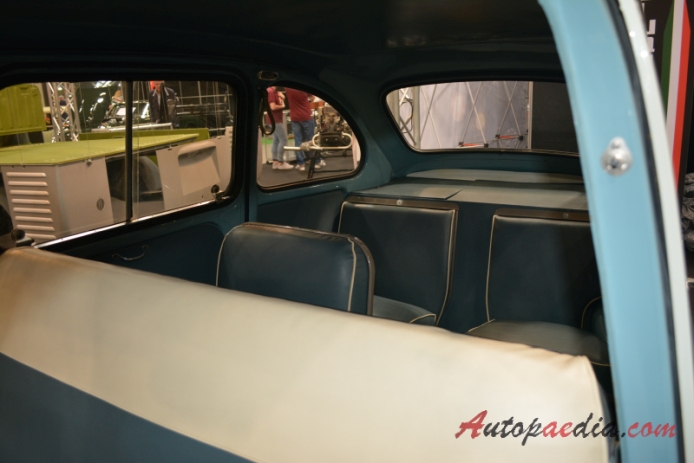 Fiat 600 Multipla 1956-1967 (1956-1958 Fiat Multipla 633ccm), interior