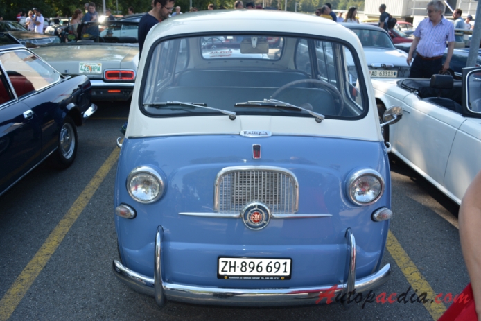 Fiat 600 Multipla 1956-1967 (1956-1958 Steyr-Fiat Multipla 633ccm), przód