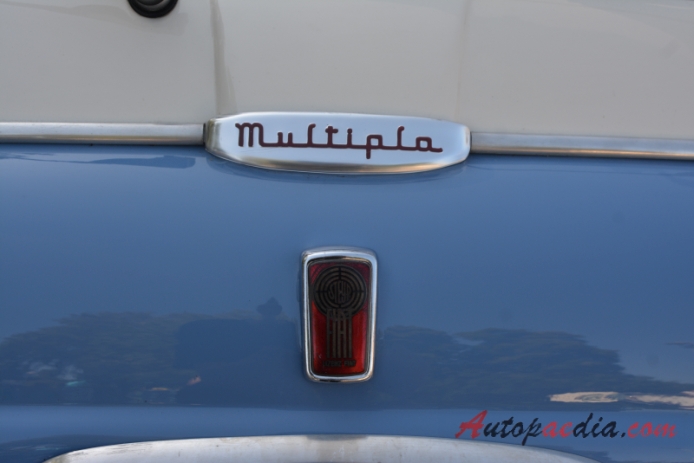 Fiat 600 Multipla 1956-1967 (1956-1958 Steyr-Fiat Multipla 633ccm), emblemat przód 