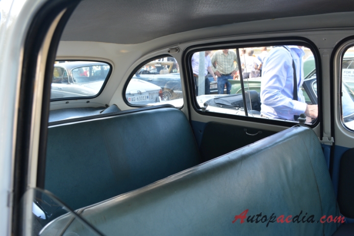 Fiat 600 Multipla 1956-1967 (1956-1958 Steyr-Fiat Multipla 633ccm), interior