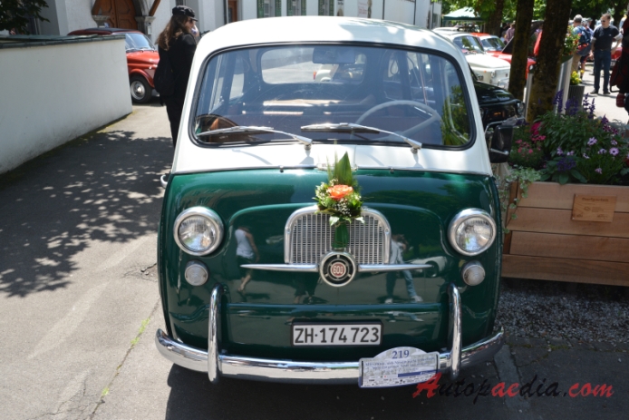 Fiat 600 Multipla 1956-1967 (1963), przód