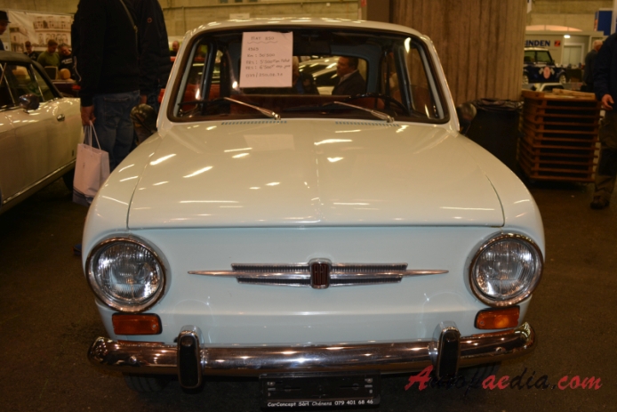 Fiat 850 1964-1973 (1969 sedan 2d), przód
