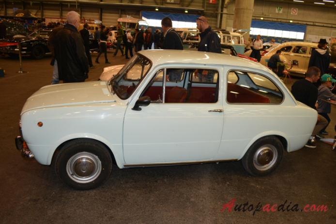 Fiat 850 1964-1973 (1969 sedan 2d), lewy bok