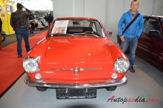 Fiat 850 Coupé 1965-1971 (1967 Fiat 850 Abarth Coupé 2d), przód