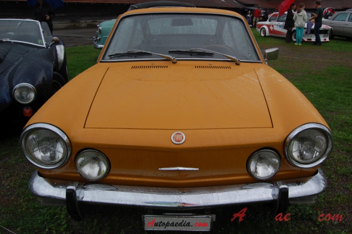 Fiat 850 Coupé 1965-1971 (1968-1971 Fiat 850 Abarth Fiat 850 Sport Coupé 2d), przód