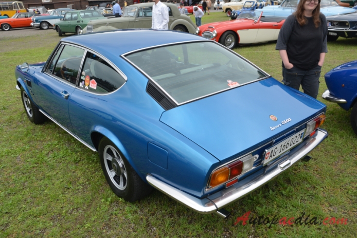 Fiat Dino 1966-1973 (1969-1973 Fiat Dino 2400 Bertone Coupé 2d), lewy tył