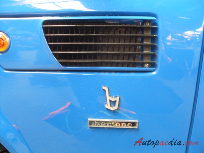 Fiat Dino 1966-1973 (1971 Fiat Dino 2400 Bertone Coupé 2d), emblemat bok 