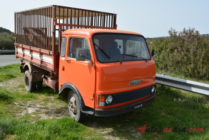 Fiat NC 1972-1987 (truck 2d), right front view